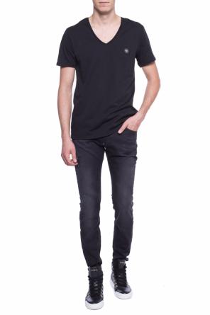 Jeansy 'all i want is you' z przetarciami, zdjęcie 2 Jeansy 'all i want is you' z przetarciami od Philipp Plein